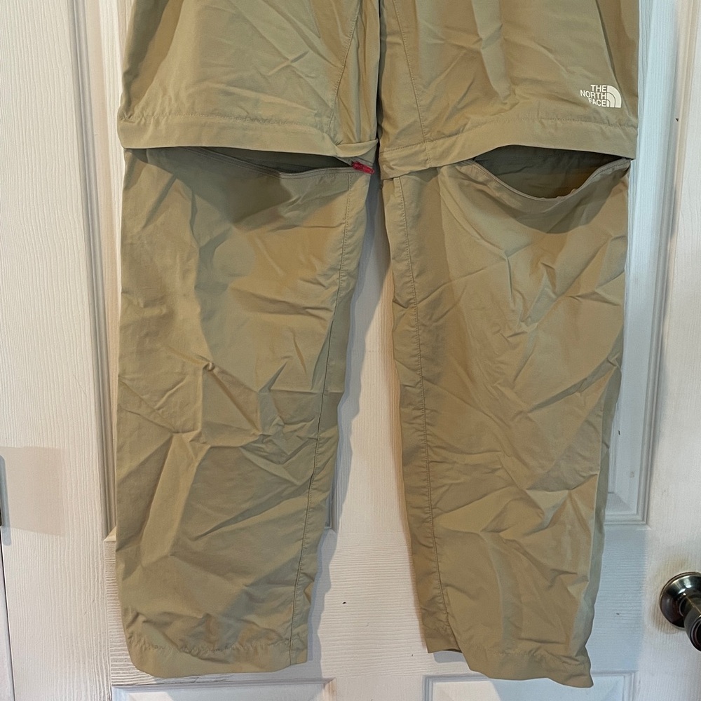 The North Face Size 33 Tan Convertible Travel Chinos - Picture 2 of 15